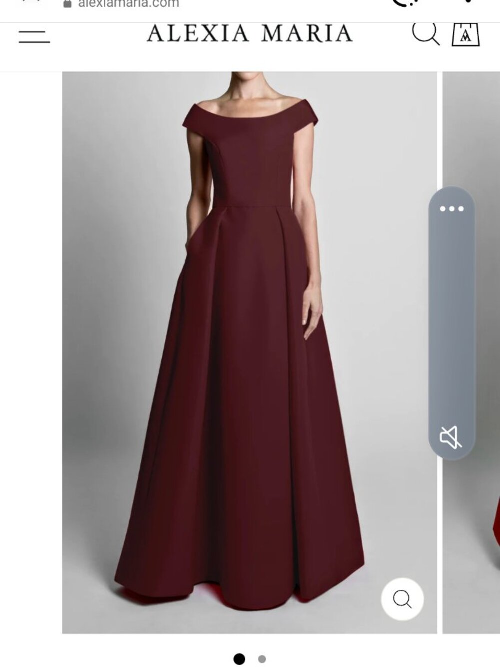 Alexia Maria Ball Gown